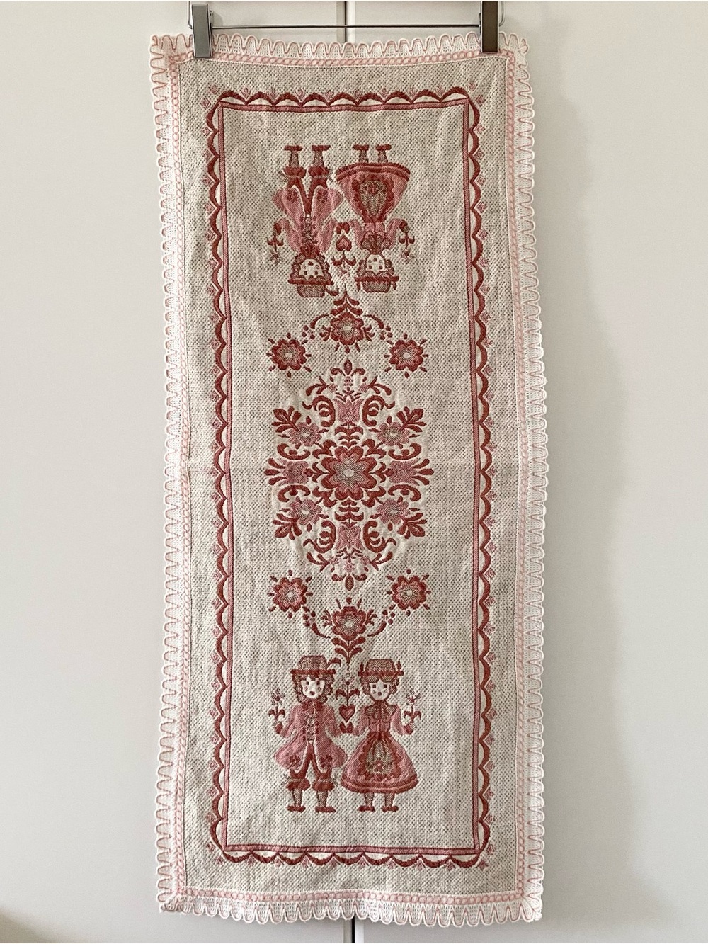 Vintage Austrian Table Runner